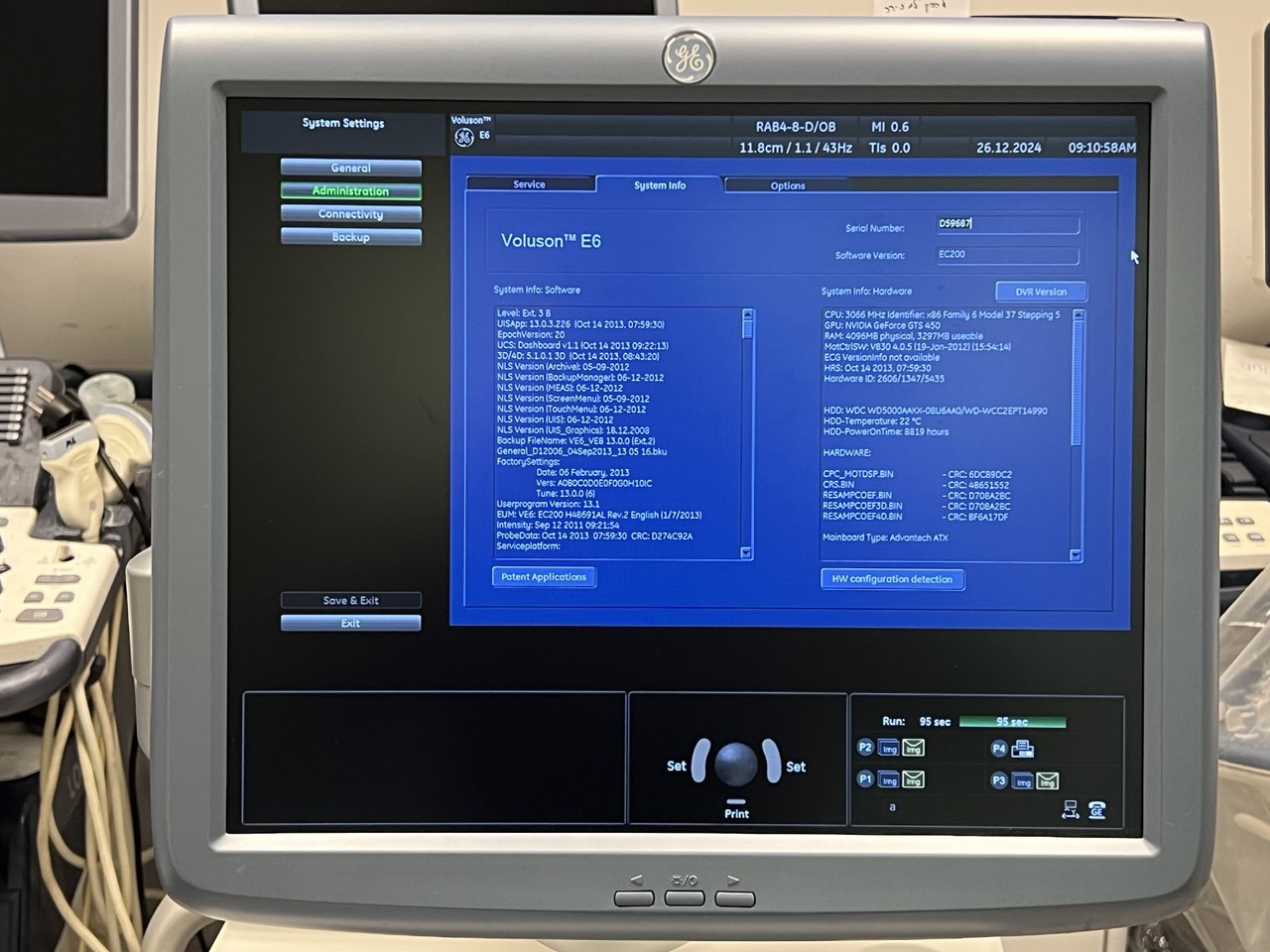 Color Doppler מכשיר אולטרסאונד