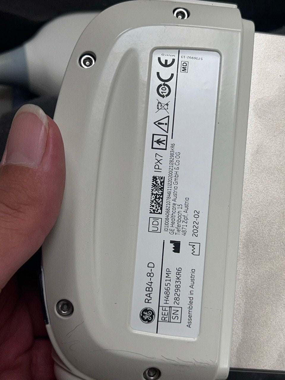 Ultrasound probe GE  RAB4-8-D