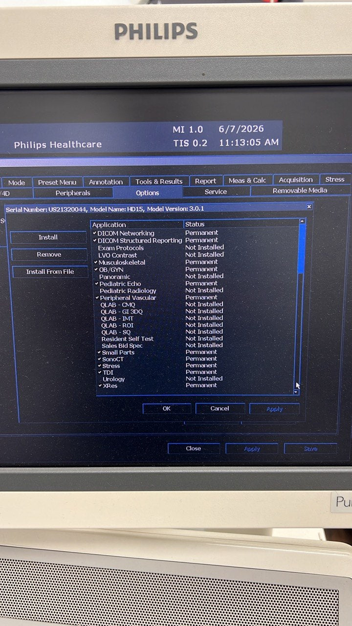 Ultrasound Philips HD 15 ( 2012) by Ultrasound Probes & Transducers