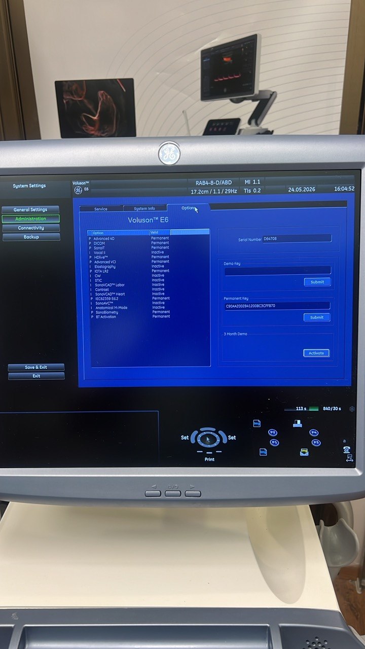 Ultrasound GE Voluson E6 BT 13,5 (2016) by Ultrasound Probes & Transducers