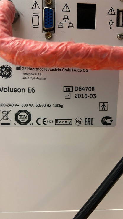 Ultrasound GE Voluson E6 BT 13,5 (2016) by Ultrasound Probes & Transducers