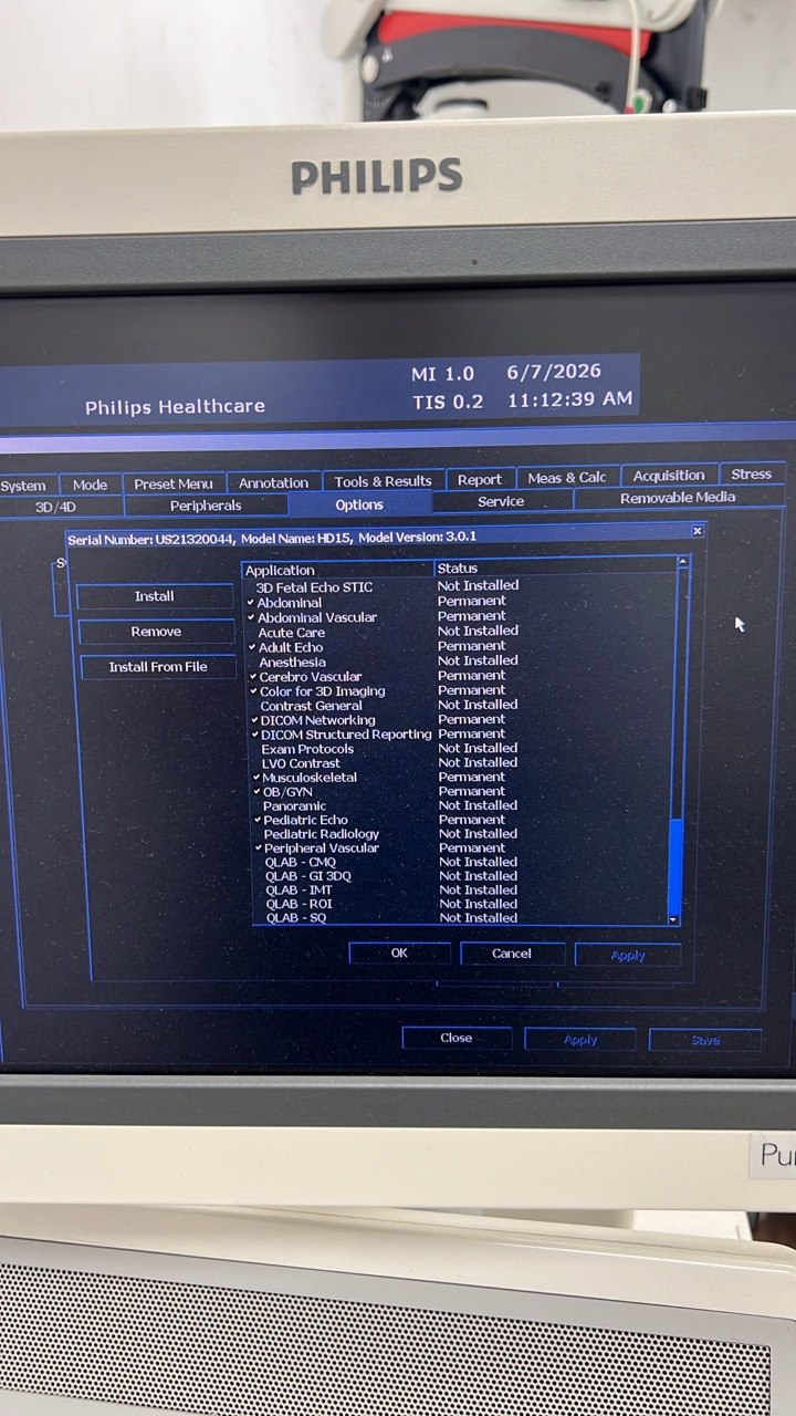 Ultrasound Philips HD 15 ( 2012) by Ultrasound Probes & Transducers